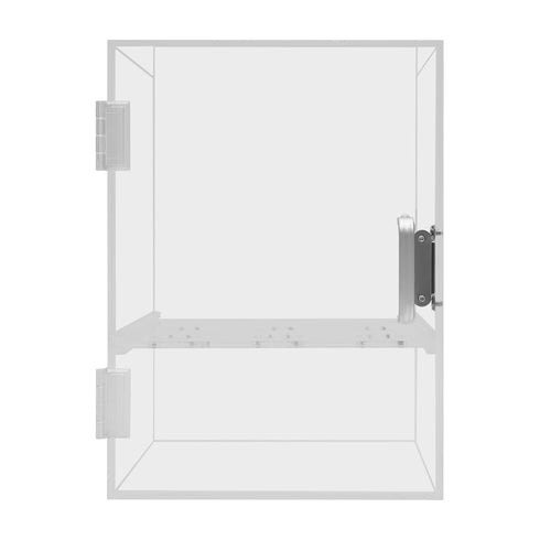 Pinkelin 9 Ice Cream Cone Cabinet, Holes Transparent Acrylic Ice Cream Cone Dispenser Cabinet, Ice Cream Display Stand