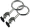 Laboratory Retort Support Ring Clamp for Flask and Beaker, XMWangzi for Chemistry or Physics Lab