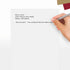 LUXPaper 8.5" x 11" Paper | Letter Size | White | 80lb. Text | 100% Recycled | 50 Sheets Quantity