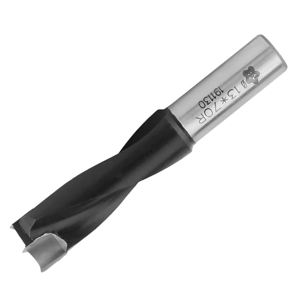 Utoolmart Brad Point Drill Bits for Wood, 13mm x 70mm HSS Stubby Drill Bit with 10mm Shank, 1pcs
