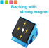 Magnetic Clips - Strong Refrigerator Magnets, Whiteboard Wall Fridge Memo Note Clips, Multicolor (8 pcs)