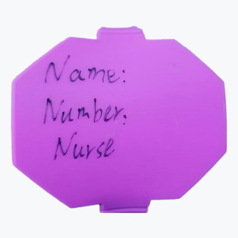 YBWYDH 1 Pcs Patient Wrist Strap Nurse Must Haves for Work Erasable Reusable Silicone Memo Wrist Strap Notepad Vital
