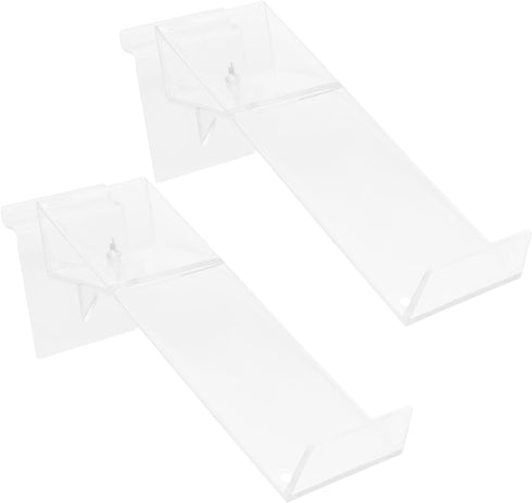 Zerodeko 2pcs Plastic Shoe Display Rack Shoe Display Holder Stand for Retail