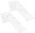 Zerodeko 2pcs Plastic Shoe Display Rack Shoe Display Holder Stand for Retail