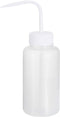 PATIKIL 500ml Wash Bottle, Plastic Squeeze Wide Mouth Bottle for Lab Cleaning, Washing, Irrigation Liquid Storage, Clear