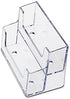 SOURCEONE.ORG 2 Tier Premium Acrylic Clear Business Card Holder, Clear