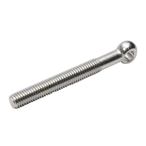 MroMax M8 x 70mm Machinery Shoulder Swing Lifting Eye Bolt, 2Pcs 304 Stainless Steel for Home Renovation