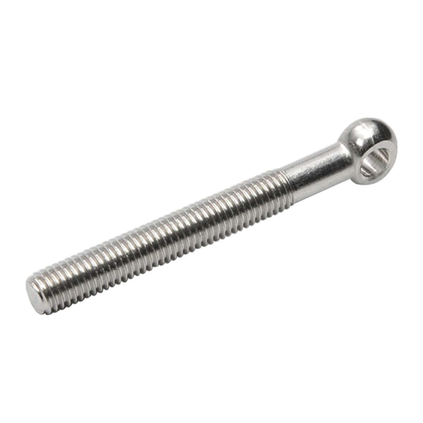 MroMax M8 x 70mm Machinery Shoulder Swing Lifting Eye Bolt, 2Pcs 304 Stainless Steel for Home Renovation