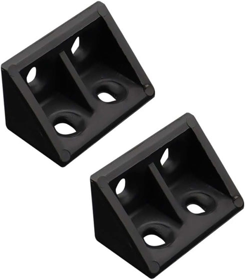 Hiaqkgh Furniture Corner Brackets, for Shelves, Cabinets, Tables 2 Pack