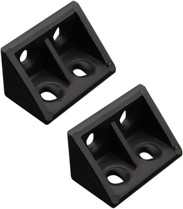 Hiaqkgh Furniture Corner Brackets, for Shelves, Cabinets, Tables 2 Pack