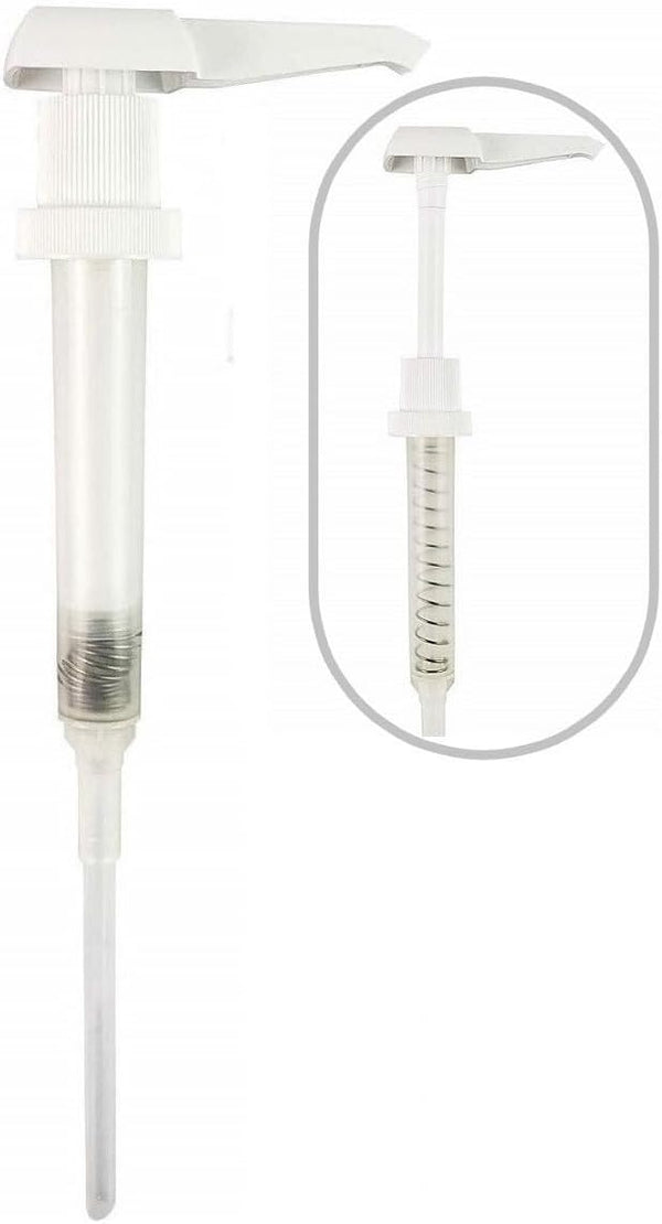 Syrup Pump for Standard Gallon Jug, Lock Down Pump Delivers 1oz/30ml of Liquid with Each Stroke