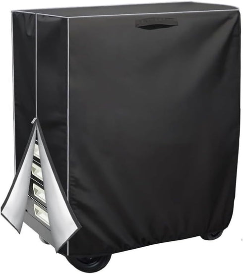 AugustknowU For Plasma Cutter Rolling Cart Cover Compatible With Tig Mig Welding Carts