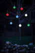 WP510 Battery Powered Decorative Outdoor LED Hanging Globe Light, 5"