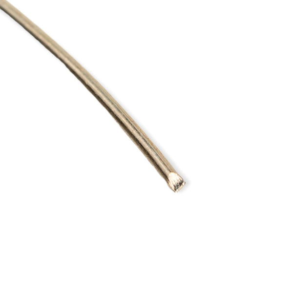1 Foot Silver Solder Wire, Hard 22 Gauge (0.025"), Made in USA by CRAFT WIRE