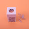 Magnetic Paper Clip Organizer, Clear Acrylic Paper Clip Dispenser with Magnetic Top for Desk, Cute Office Accessories