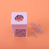 Magnetic Paper Clip Organizer, Clear Acrylic Paper Clip Dispenser with Magnetic Top for Desk, Cute Office Accessories