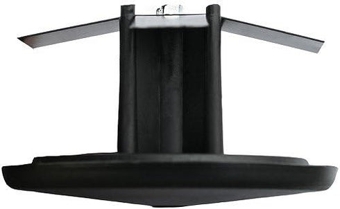 Deltech Manufacturing 2-3/8" Round Light Pole Top Cap- Black Plastic