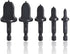 5 Pcs Swaging Tool Drill Bit Set, 1/4 Inch Hex Shank Copper Pipe Swagging Tools