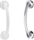 NGCG 1PC Wall Suction Cup Grab Bar Self-Adhesive Hook Assist Bar Bath Shower Pull Securely Attached Grab Bar Support