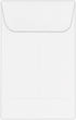 LUXPaper #1 Coin Envelopes | 2 1/4" x 3 1/2" | Bright White | 500 Qty