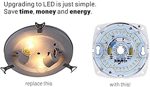 3" 4.04" 10W, 2700K, 750LM, 120V, CRI90, Dimmable, UL/ES/JA8 LED Light Engine Retrofit Kit - Overall Size, Certified