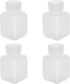 Othmro 10pcs 40ml/1.4oz Plastic Lab Chemical Reagent Bottles, 16mmx60mm(IDxH) Square Wide Mouth Liquid/Solid Sample