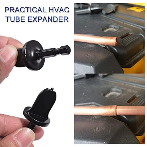 KEWAYO Air Conditioner Copper Tube Swaging Tool for HVAC Repairs, Ideal for Copper, Aluminum, Thin Stainless Steel