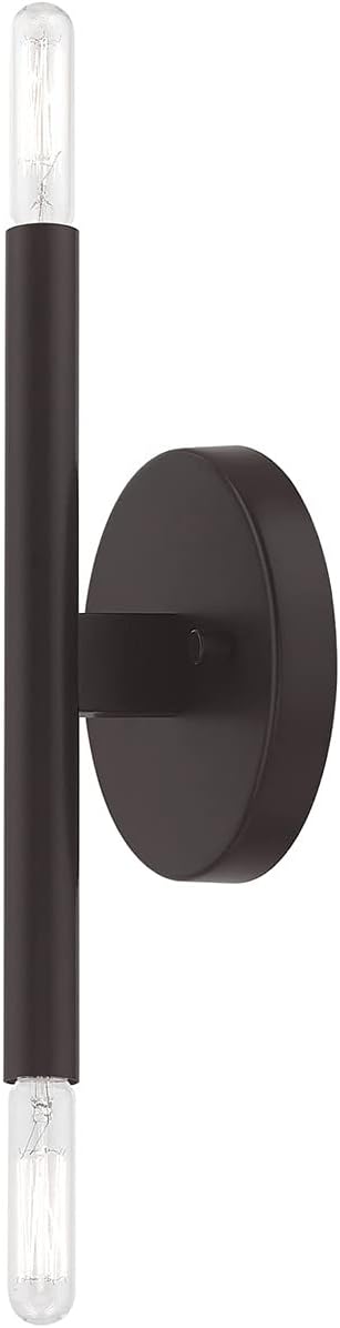 2 Livex Lighting Lt Bronze ADA Wall Sconce