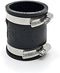 Rubber Flex Coupling, Parallel 2” Tubular x 2" Tubular