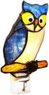HUIMIEJU Tiffany Glass Owl Night Light for Kids