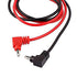 2pairs 90cm/35" Long Digital Laboratory Multimeter Voltmeter Test Lead Probe Wire Cable Banana Plug Connector Black Red 1000V