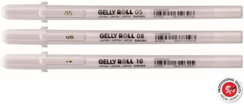 SAKURA - Gelly Basic White - 05-08 - 10 - Set 3 by SAKURA