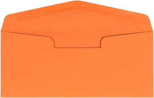 JAM PAPER #10 Business Colored Envelopes - 4 1/8 x 9 1/2 - Orange Recycled - 50/Pack by JAM Paper