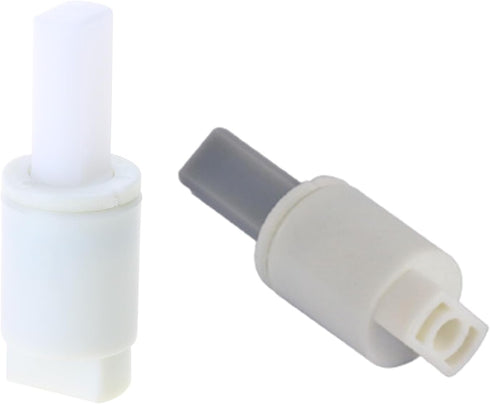 jojobasec Cushioning Toilet Seat Dampers With Slowly Close Feature Easy Installation Slowly-Close Toilet Seat Buffer