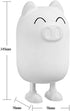 ZGHD 0.5W LED Kids Night Light Portable Pet Pig Night Light for Babies, Rechargeable Color Changing Cute Lamp Animal