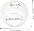 PRETYZOOM Clear Glass Globe Pendant Light Shade Dual Opening Chandelier Replacement Cover for Wall Sconces Easy Access