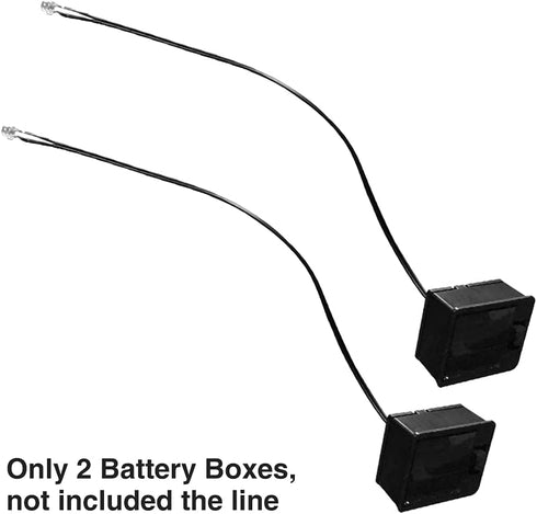 2 Pack Solar Light Replacement Top Parts for Outdoor Lanterns, Solar Panel Lid Battery Box Accessories for Garden Yard