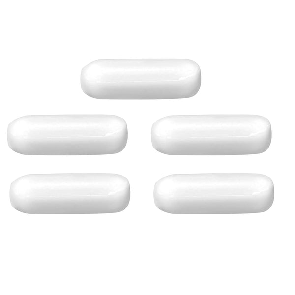 5Pcs 5x15mm PTFE Magnetic Stirrer Mixer Type C Stir Bars, Laboratory PTFE Stirring Rod