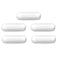 5Pcs 5x15mm PTFE Magnetic Stirrer Mixer Type C Stir Bars, Laboratory PTFE Stirring Rod