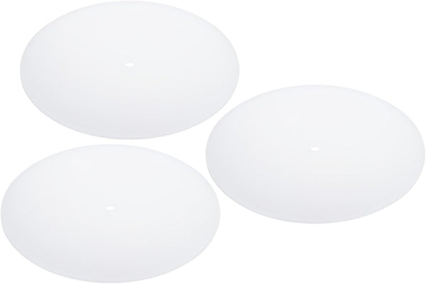 PATIKIL Lampshade Diffuser, 3 Pack 9.5" Diameter with 3/8" Center Hole Round