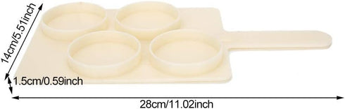 Milk Sampling Tray, HL-MP47B ABS Collection Tray for Cattle Farm Laboratory Mastitis Test Board