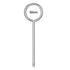 StonyLab Support Retort Ring, Chrome-Plated Lab Support Ring Closed Extension Ring in O.D. 60 mm I.D. 55 mm for Laboratory Experiment, Sturdy Corrosion Resistant