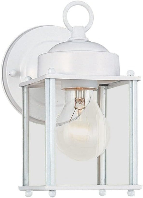 Generation Lighting 8592-15 New Castle One Light Outdoor Wall Lantern with Clear