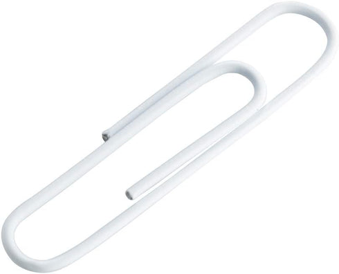 JAM PAPER White Paper Clips - Jumbo 2 Inch - 75/Pack Colorful