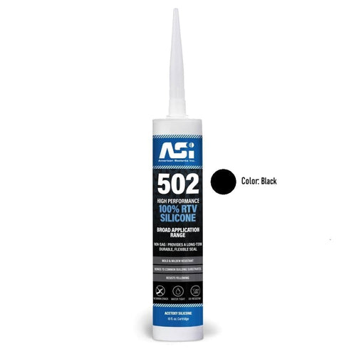 White Food Grade Silicone Sealant, 2.8 oz Squeeze Tube