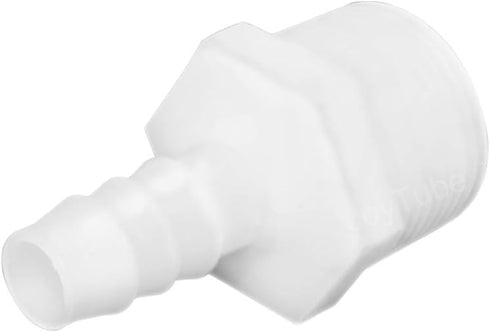 JoyTube 1/2" Barb X 3/4" NPT Male Thread Adapter - Plastic Hose Barb Fittings (Pack of 6)