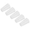 MECCANIXITY 40 Pieces Silicone Rubber Tapered Plug, 10mm to 15mm Solid White for Powder Coating and Laboratory Use