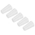 MECCANIXITY 40 Pieces Silicone Rubber Tapered Plug, 10mm to 15mm Solid White for Powder Coating and Laboratory Use