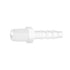 Quickun Plastic Hose Barb Fitting, 1/4" Barb to 1/4" Male Thread Adapter Union Fitting (Pack of 5)