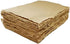 Deckle Papers 150 Size-A4 Pack of-50-Brown Handmade Deckle Edge Printer Friendly Blank Paper Mixed Media Loose Leaf